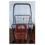 SHOPPING CART, SEALTEST MILK CRATE