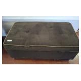 UPHOLSTERED STORAGE OTTOMAN