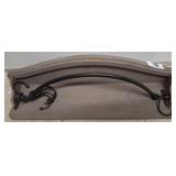 FLOATING SHELF WITH TOWEL BAR