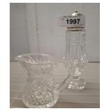 WATERFORD CRYSTAL ALANA SHAKER AND CREAMER