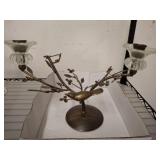DECORATIVE BIRD CANDELABRA