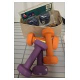 EXERCISE HAND WEIGHTS, BANDS