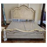 ASHLEY FURNITURE KING CARVED BED-