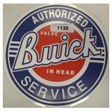 BUICK METAL SIGN  11 IN