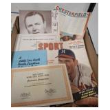 VINTAGE SPORT MEMORIBILIA, MISC