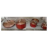 COOKS ESSENTIALS POTS AND PANS