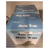 2 PC CARSUM MOLE TRAPS