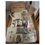 VINTAGE BLACK AND WHITE PHOTOS, MISC