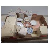 CHERISHED TEDDY FIGURINES, ORIENTAL SAUCERS, MISC