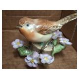 HEREND HUNGRY HAND PAINTED BIRD FIGURINE