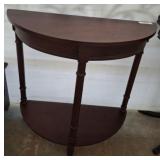 HALF ROUND FOYER TABLE
