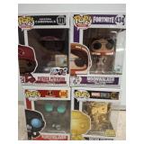 ASSORTED POP FUNKO BOBBLE HEADS
