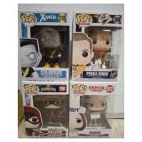 ASSORTED POP FUNKO BOBBLE HEADS