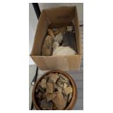 INDIAN STYLE POTTERY SHARDS, MISC