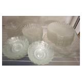 SHELL PATTERN DISH SET