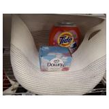 TIDE PODS, DOWNY AND HAMPER