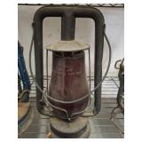 DIETZ LIGER TIGER RED GLOBE LANTERN