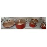 COOKS ESSENTIALS POTS AND PANS