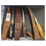 3 FILET KNIVES