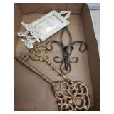 METAL ART, FRAME AND KEY HOLDER
