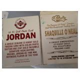 JORDAN AND SHAQ CARDS