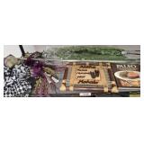 ASSORTED WALL DÉCOR, BOOK