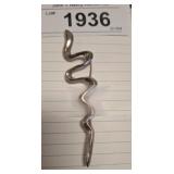 STERLING SNAKE PIN