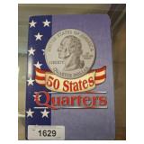 PARTIAL 50 STATE QUARTER SET