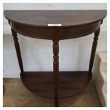 HALF ROUND FOYER TABLE