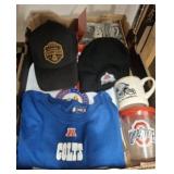 ASSORTED FOOTBALL AND SPORTS COLLECTIBLES
