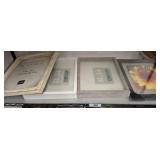 ASSORTED PICTURE FRAMES, LARGES 12X18