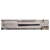 RCA HOME THEATER SOUND BAR LOCATED BY CLOTHES RACK