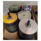 ASSORTED BLANK CDS