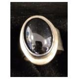 MEXICAN 925 RING AND BLACK ONYX RING