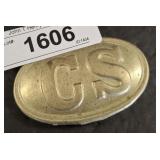 CONFEDERATE REPLICA BELT BUCKLE