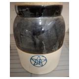 VINTAGE SALT GLAZED CROCK