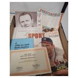 VINTAGE SPORT MEMORIBILIA, MISC