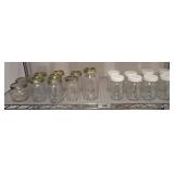 ASSORTED BALL AND MASON JARS