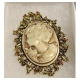 COSTUME BROOCH