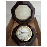 HOWARD MILLER DESK CLOCK 100 YEAR SERVICE AWARD