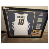 RHIANNA COUNCIL GREENSBORO JERSEY FRAMED PHOTO, 40