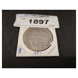 1891 MORGAN SILVER DOLLAR