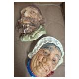 ENGLISH BUSSON CHALK PLAQUES