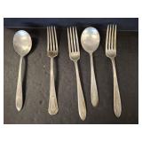 STERLING SILVER FLATWARE 190 G
