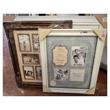 GROUP OF PHOTO COLLAGE FRAMES