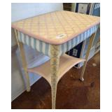 BAILEY TABLES PAINTED ACCENT TABLE