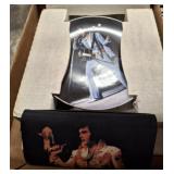 ELVIS COLLECTOR PLATE AND WALLET