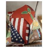 GROUP OF YARD FLAGS