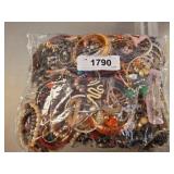 BAG OF ASSORTED COSTUME JEWELRY