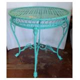 PAINTED METAL TABLE